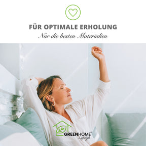 Greenhome Lifestyle® Bambus Super Soft Kissen 30x50cm mit 400g Füllung als Sofakissen, Füllkissen, Innenkissen oder auch als Bettkissen, Reisekissen