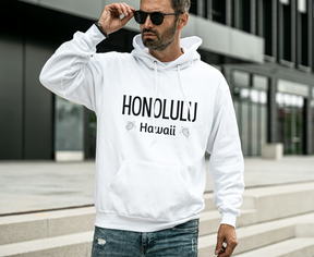 Herren HigherBlanks Premium Hoodie - mit Tasche - Baumwolle - Honolulu